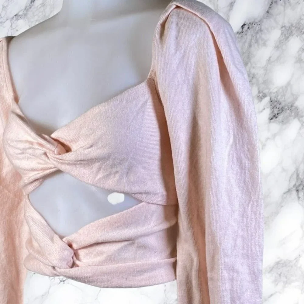 LPA Ayla Knit Top - Light Blush